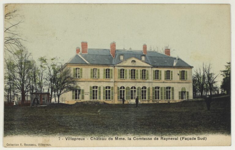 Carte postale du château de Grand'Maisons