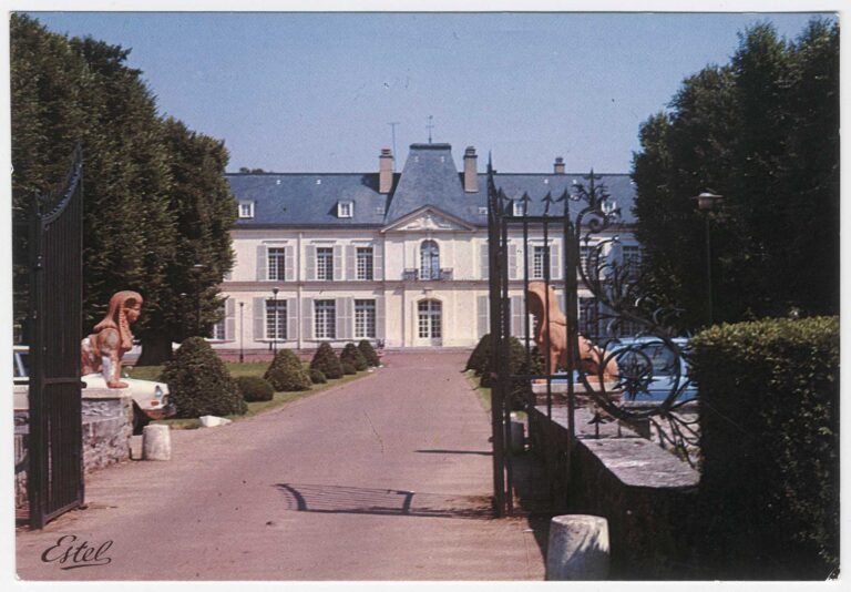 Carte postale du château de La Verrière