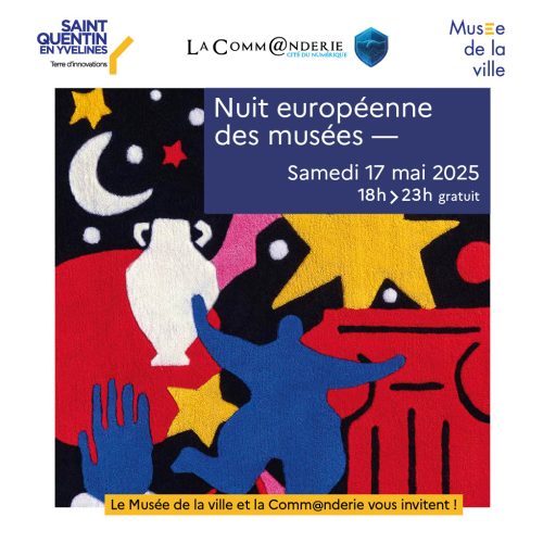 Couverture du livret programme de la Nuit des Musées 2025 à la Commanderie
